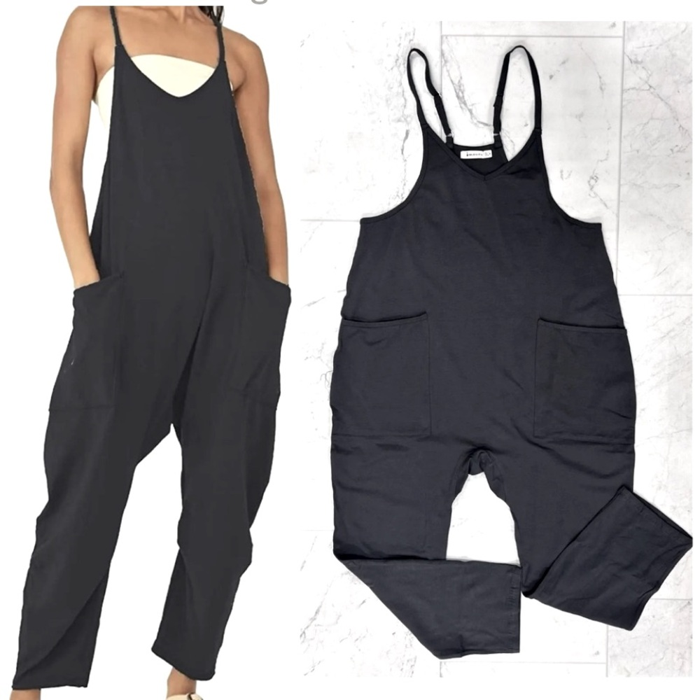 Women's Charcoal Gray Hotshot  Jumpsuit
